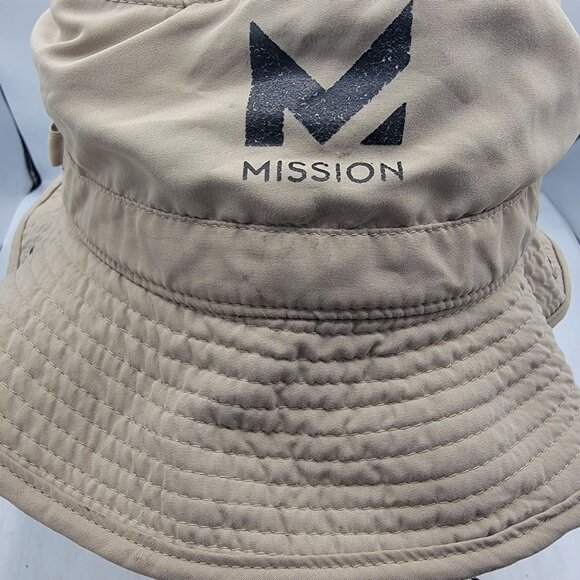 Mission HydroActive Beige Bucket Hat Camping Hiking Oitdoors Casual Lightweight - Picture 5 of 8